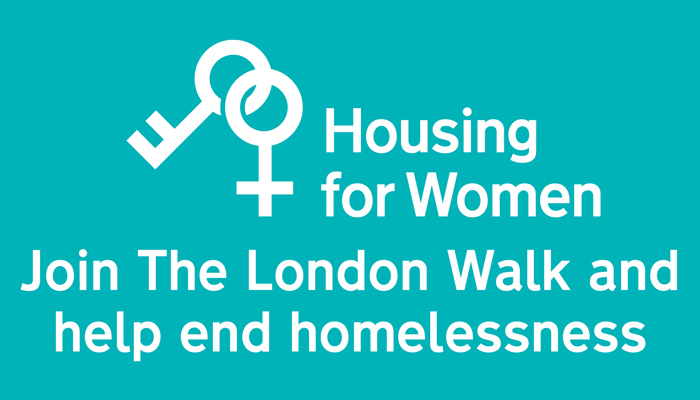 logo for Join The London Walk and help end homelessness 