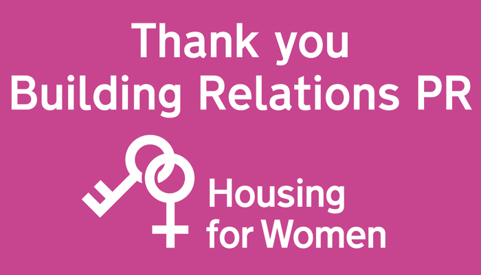 logo for Thank you  Building Relations PR 