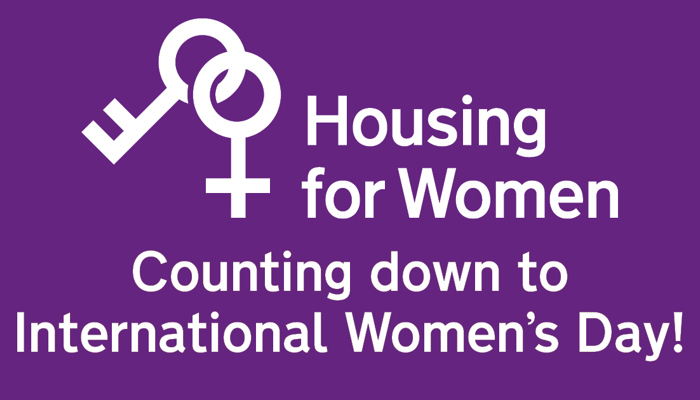 logo for Counting Down to International Women’s Day! 